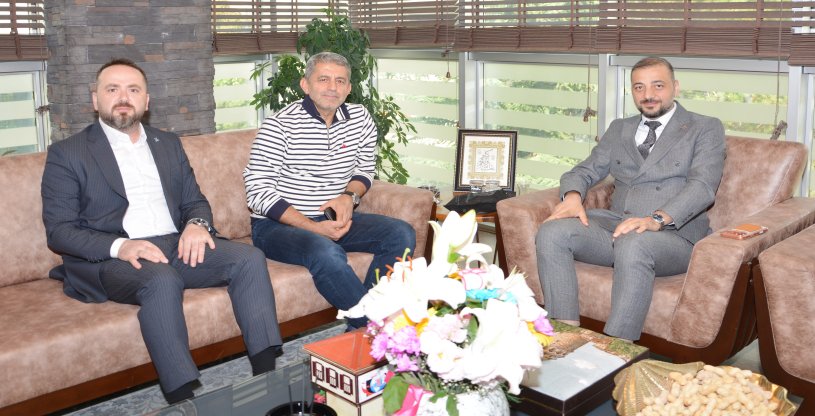 GENEL BAŞKANIMIZ EROĞLU, TÜGVA YÖNETİCİLERİNİ MİSAFİR ETTİ