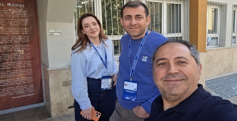 GÜVEN, ÜNVANDA YÜKSELME SINAVINA GİREN ÜYELERİMİZİ YALNIZ BIRAKMADI
