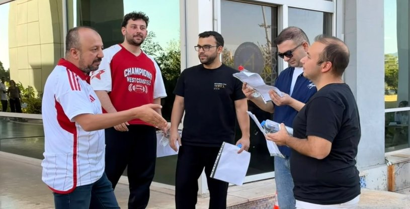 AKÜLKÜ, ÜNVANDA YÜKSELME SINAVINA GİREN ÜYELERİMİZİ ZİYARET ETTİ