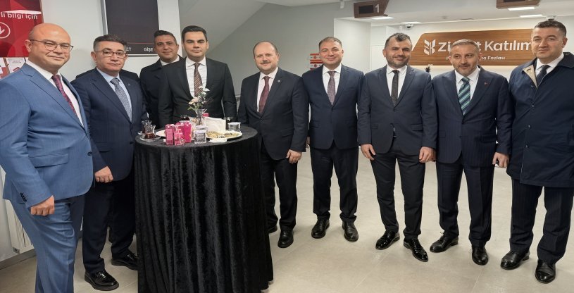YİĞİT, ZİRAAT KATILIM AZİZİYE ŞUBESİNİN AÇILIŞINA KATILDI