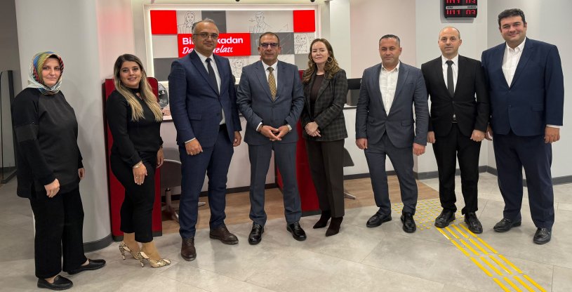 KOP, ZİRAAT VE HALK BANKASI HÜRRİYET ŞUBELERİNİ ZİYARET ETTİ