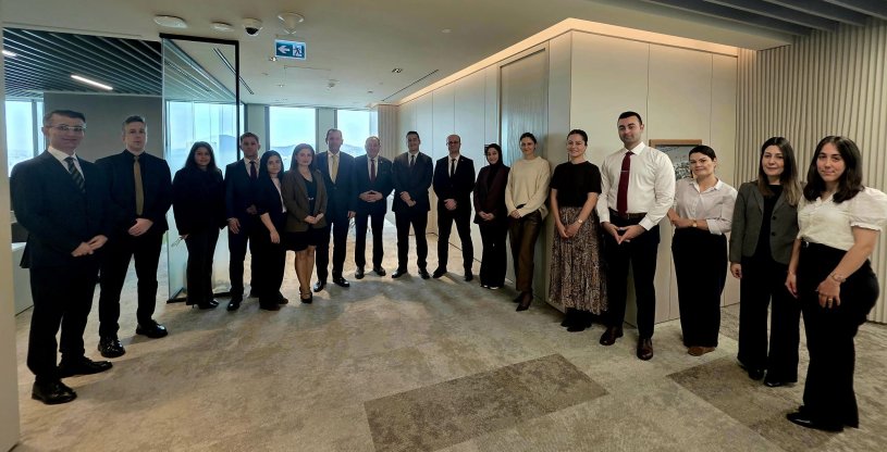 GÜVEN, HALKBANK İK GRUP BAŞKANI YILDIZ İLE DAİRE BAŞKANLIKLARINI ZİYARET ETTİ