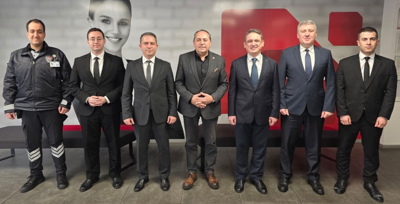 GÜVEN, ZİRAAT VE HALK BANKASI KOŞUYOLU ŞUBELERİNİ ZİYARET ETTİ