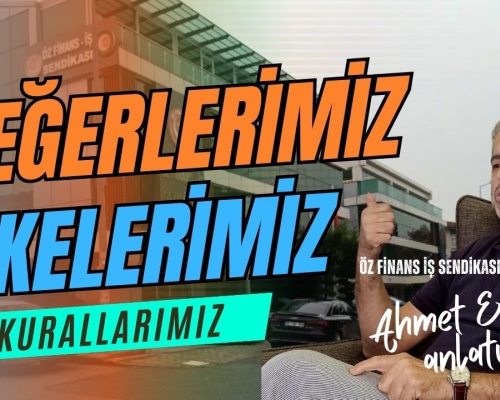  DEĞERLERİMİZ, İLKELERİMİZ, KURALLARIMIZ (1. BÖLÜM)