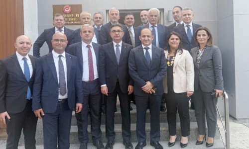 ZİRAAT BANKASI YÖNETİM KURULU ÜYELERİ VE ÜST DÜZEY YÖNETİCİLERİ, SENDİKAMIZ BÖLGE BAŞKANI YİĞİT'İ ZİYARET ETTİ