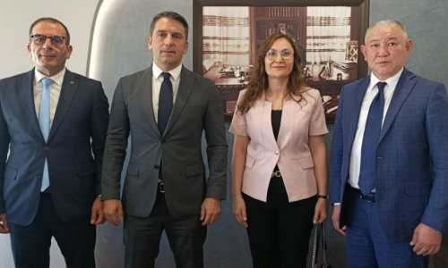 ESKEN, BOZKURT VE KOP, ZİRAAT BANKASI ÇANKAYA BÖLGE BAŞKANI YALÇIN'I ZİYARET ETTİ
