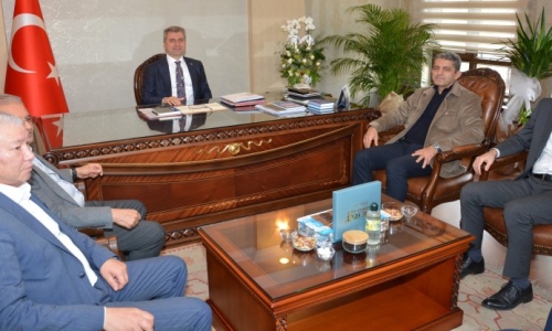 TÜHİS GENEL SEKRETERİ BAŞ'A 'HAYIRLI OLSUN' ZİYARETİ YAPLDI