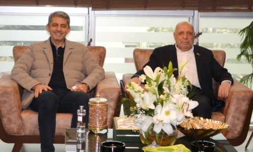 HAK-İŞ GENEL BAŞKANI ARSLAN, SENDİKAMIZ GENEL BAŞKANI EROĞLU'NU ZİYARET ETTİ