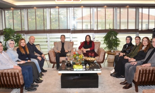 GENEL BAŞKANIMIZ EROĞLU, GENEL MERKEZ DENETİM VE DİSİPLİN KURULU ÜYELERİNİ KABUL ETTİ