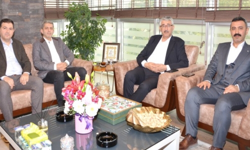 MEMURSEN OSMANİYE BAŞKANI KAHRAMAN, GENEL BAŞKANIMIZ EROĞLU'NA HAYIRLI OLSUN ZİYARETİNDE BULUNDU