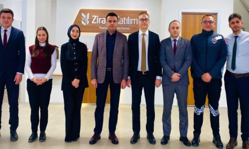 ARAS, ZİRAAT KATILIM GİMAT ŞUBE MÜDÜRÜ AYHAN VE ÜYELERİMİZİ ZİYARET ETTİ