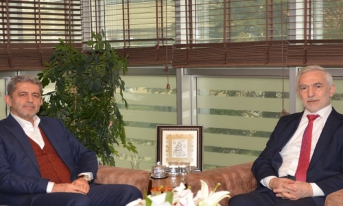 ZİRAAT BANKASI YÖNETİM KURULU ÜYESİ KILIÇ,  GENEL BAŞKANIMIZ EROĞLU'NA 'HAYIRLI OLSUN' ZİYARETİNDE BULUNDU