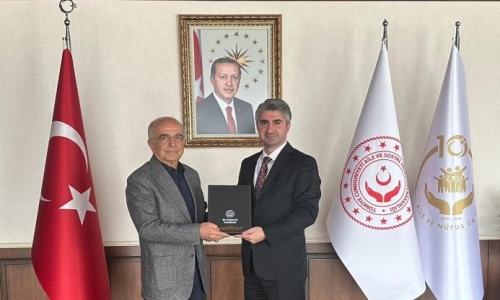 BAKAN YARDIMCISI TARIKDAROĞLU, GENEL BAŞKAN YARDIMCIMIZ BİLMEZ'İ KABUL ETTİ