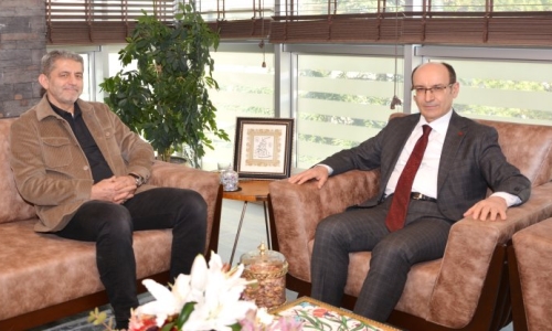 YENİMAHALLE KAYMAKAMI KURTBEYOĞLU, GENEL BAŞKANIMIZ EROĞLU'NU ZİYARET ETTİ