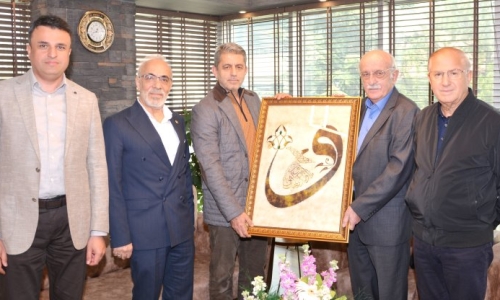 CANSUYU VAKIF BAŞKANI KÖYLÜ, GENEL BAŞKANIMIZ EROĞLU'NU ZİYARET ETTİ