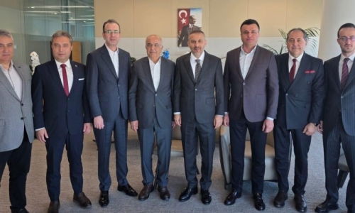 ZİRAAT KATILIM GENEL MÜDÜR YARDIMCISI TÜRK ZİYARET EDİLDİ