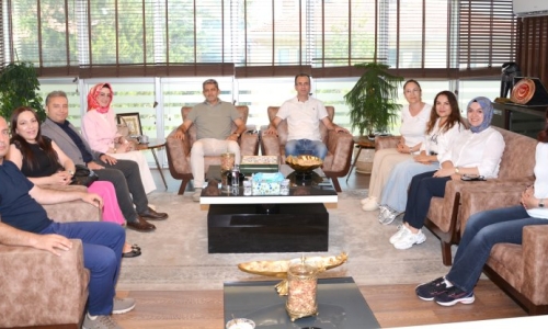 GENEL BAŞKANIMIZ EROĞLU, GENEL MERKEZ DENETİM VE DİSİPLİN KURULU ÜYELERİNİ KABUL ETTİ