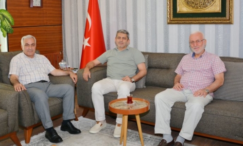 PROF.DR.AYYILDIZ, GENEL BAŞKANIMIZ EROĞLU'NU ZİYARET ETTİ