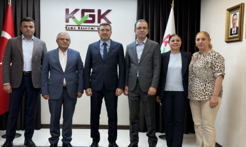 KGK BAŞKANI DR. GÖNÜL'E 'HAYIRLI OLSUN' ZİYARETİNDE BULUNULDU