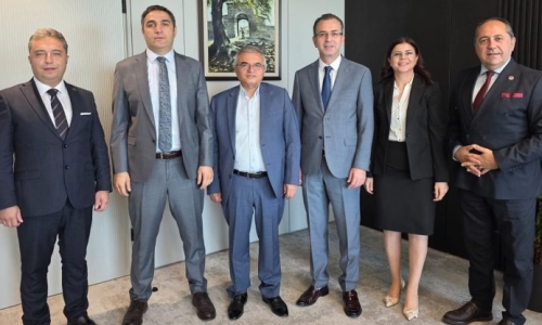 HALKBANK GRUP BAŞKANI YILDIZ'A 'HAYIRLI OLSUN' ZİYARETİ YAPILDI