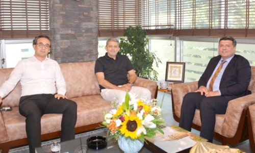 İL MÜDÜRÜ BAHAR İLE OBADER BAŞKANI GÜL, GENEL BAŞKANIMIZ EROĞLU'NU ZİYARET ETTİ