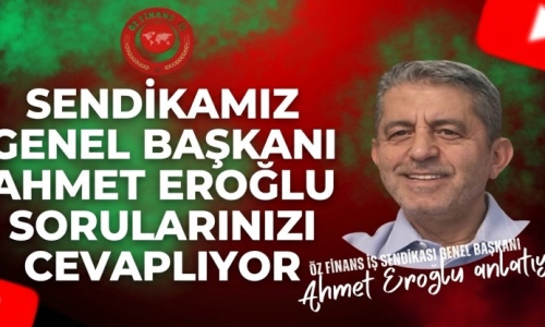 GENEL BAŞKANIMIZ SAYIN EROĞLU, SORULARINIZI CEVAPLIYOR