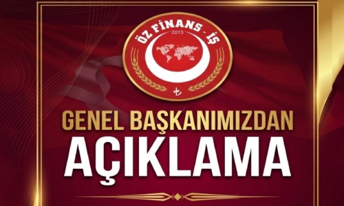 GENEL BAŞKANIMIZ SAYIN EROĞLU'NDAN TİS TASLAK METNİ AÇIKLAMASI