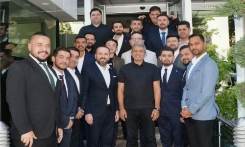 GENEL BAŞKANIMIZ EROĞLU, TÜGVALI GENÇLERİ MİSAFİR ETTİ
